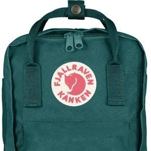 Fjallraven Kanken Mini Pack - Ocean Green NWT